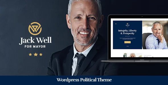 Jack Well – 选举运动政府公益网站WordPress主题