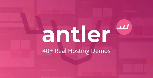 Antler - 托管主机空间域名网站WHMCS模板 - v3.5.2