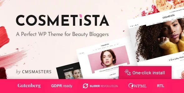 Cosmetista – 美容与化妆网站WordPress主题 – v1.0.9