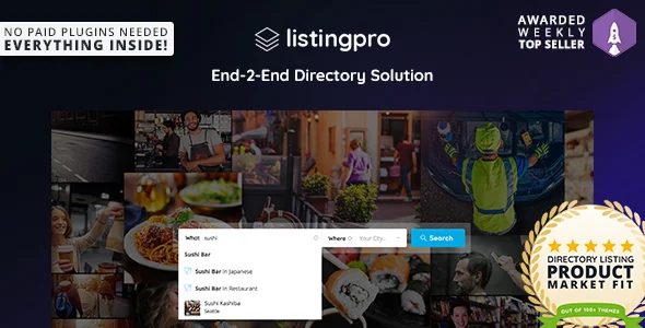 ListingPro - 商家目录网站模板WordPress主题