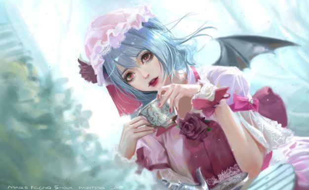 4576 A站画师Marsfoong绚丽半写实CG插画作品 [46P33M]