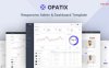 Opatix – 网站后台管理模板HTML5模板