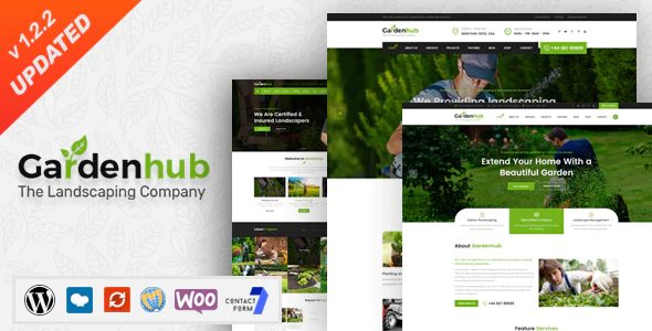 Garden HUB – 花园草坪绿化网站WordPress主题 – v1.3.4