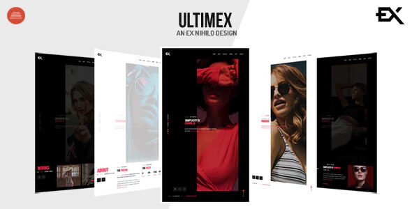 Ultimex – 创意单页产品展示网站HTML5模板