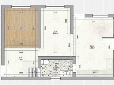 农村老屋重建记之自制房屋平面图