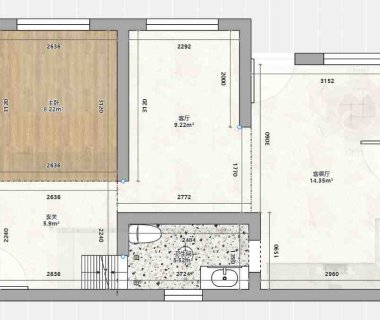 农村老屋重建记之自制房屋平面图