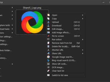ShareX 免费开源的 Windows 截图录屏工具