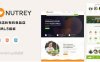 Nutrey 杂货店和有机食品店HTML模板
