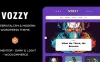 Vozzy 现代新野蛮主义博客网站WordPress模板