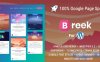 Breek 简约瀑布流博客模板WordPress主题