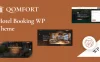 Qomfort 酒店客房名宿预约预订网站WordPress模板