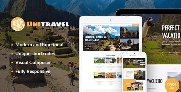 UniTravel 旅行社旅游景点网站WordPress主题 v1.2.8